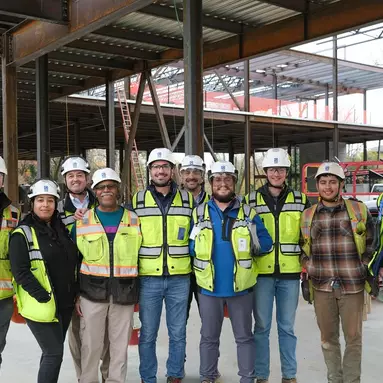 We’ve got big news at the home of the Eagles! This week, our project team topped out at @americanu