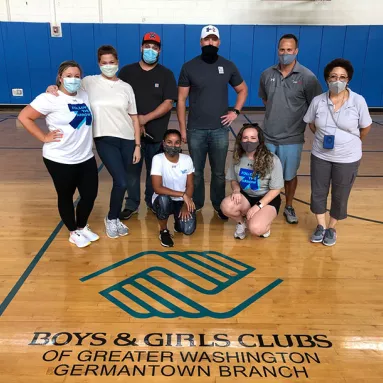 Boys & Girls Club volunteer event