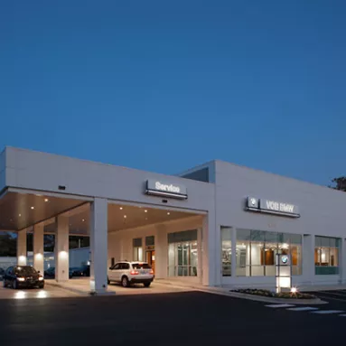 VOB BMW dealership exterior 