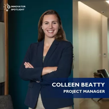 Project Manager Colleen Beatty thrives in the heart of the construction process, where her talents i