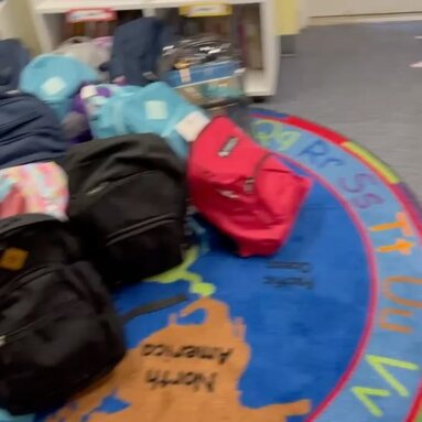 DAVIS volunteers visited @jubileehousing in DC to help fill backpacks that will be given out to stud