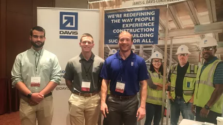 DAVIS Employees at a Career Fair