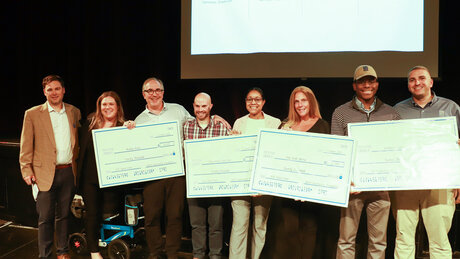 DAVIS Employees with their grants