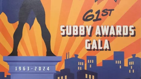 Program Cover for the 2025 Subby Awards