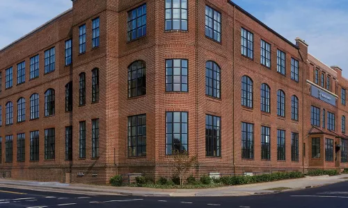 rehabbed older brick building