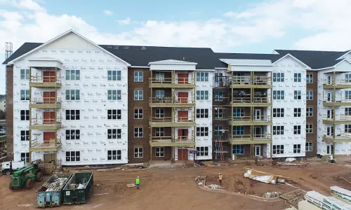 Ashby Ponds under construction 