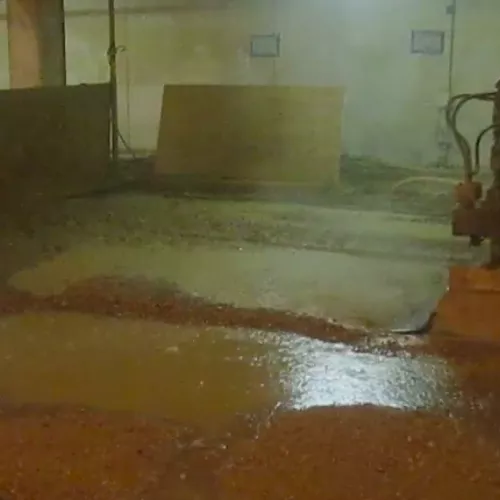 machine using water to demolish