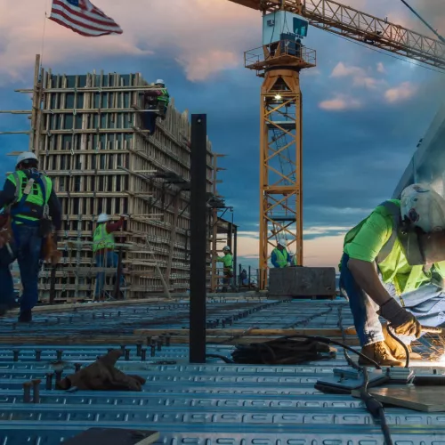 Construction workers