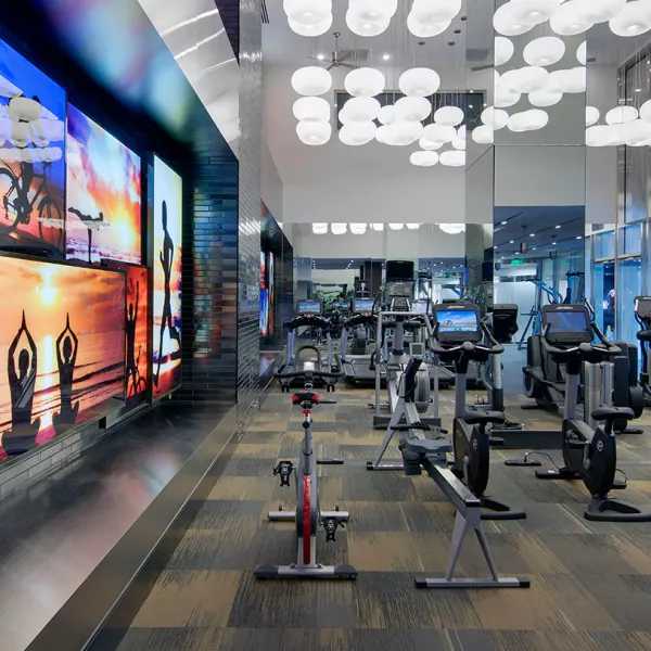 Elevation at Washington Gateway fitness room