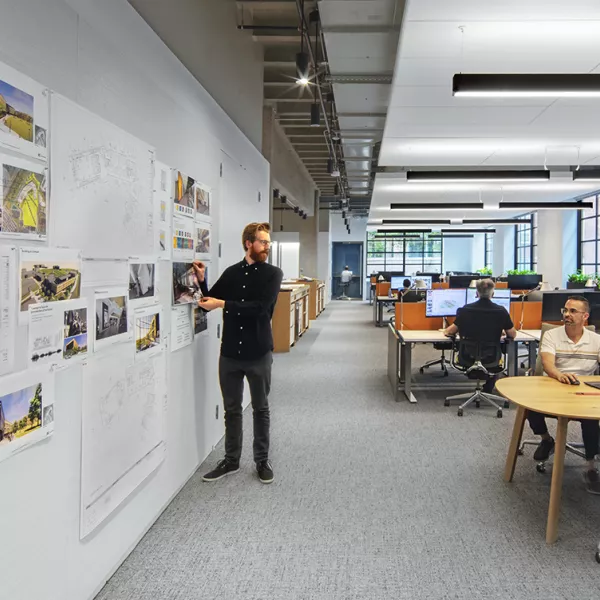 Perkins + Will DC Office interior